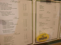 Menu du Trattoria Rosa à Sori