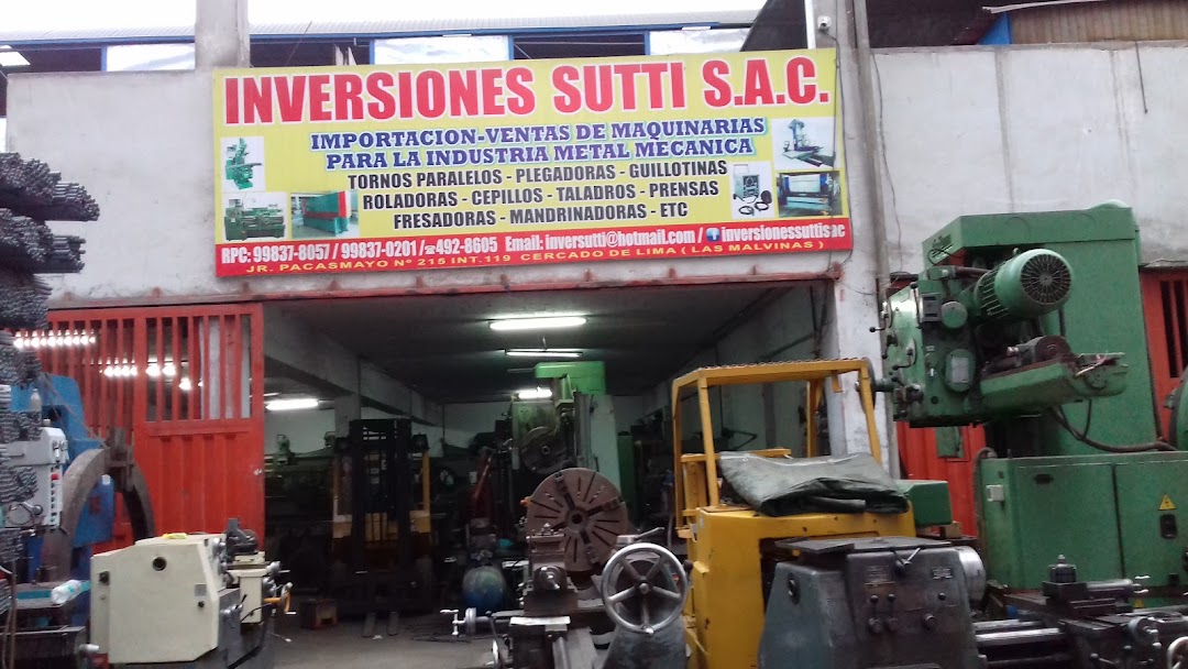 INVERSIONES SUTTI SAC