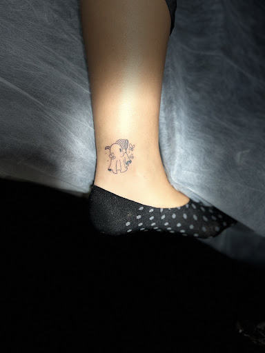 Explore star tattoo cover up ideas, creative tattoo ideas in High Ridge, available at Taylored ink