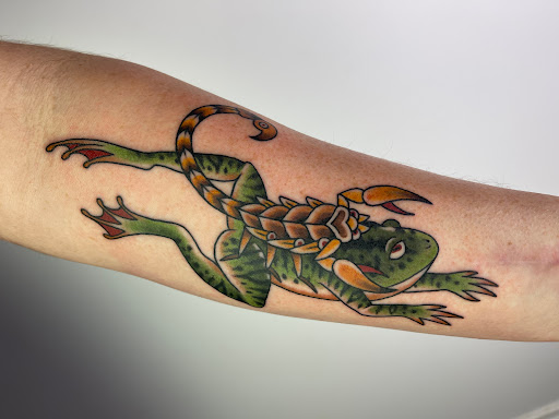 Explore lightning bolt tattoo ideas, creative tattoo ideas in Chattanooga, available at Empress Tattoo & Piercing