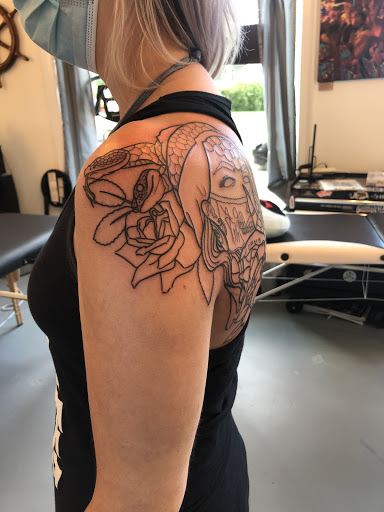 Explore father tattoo ideas, creative tattoo ideas in Chapel Hill, available at Golden Falcon Tattoo and Piercing