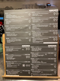 Menu du Bourmet à Pesaro