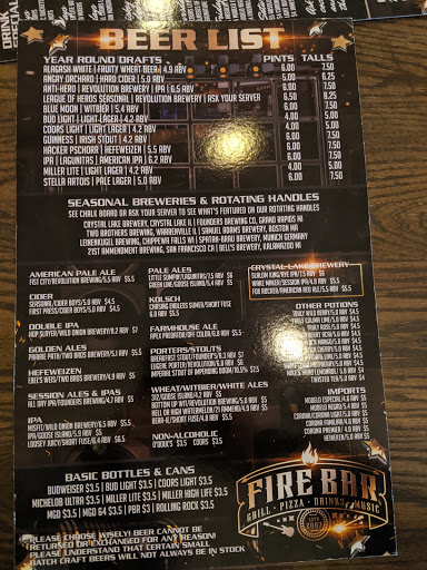 Bar & Grill «Fire Bar & Grill», reviews and photos, 435 Angela Ln, Crystal Lake, IL 60014, USA