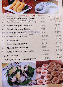 Restaurant da Lilly à Genoa (le menu)