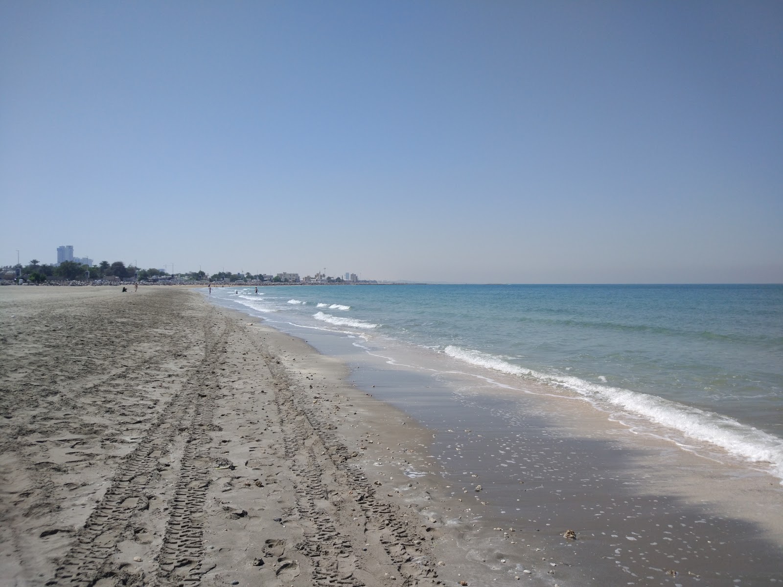 Fotografija Rak beach z turkizna čista voda površino