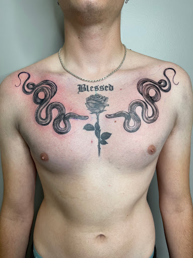 Explore first daughter tattoo ideas, creative tattoo ideas in Huxley, available at Lonely Bones Tattoo & Art