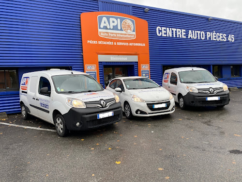 Magasin de pièces de rechange automobiles API ORLÉANS Ingré