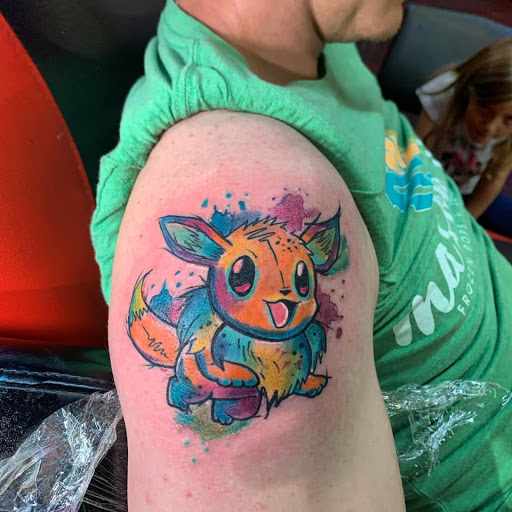 Explore mary jane tattoo ideas, creative tattoo ideas in Daytona Beach, available at Studio 21 Tattoo & Piercings Daytona Beach