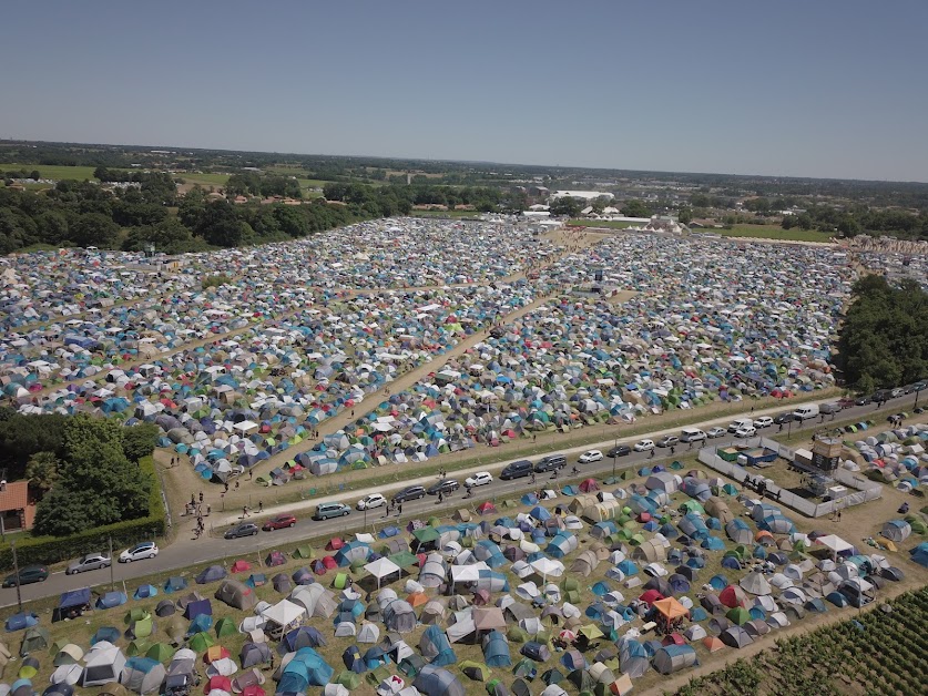 Camping Hellfest - White camp Clisson