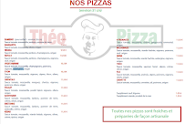 Carte du Théo Pizza à Ploemel