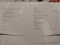 Restaurant français Au Rendez-Vous de la Marine à Paris (le menu)