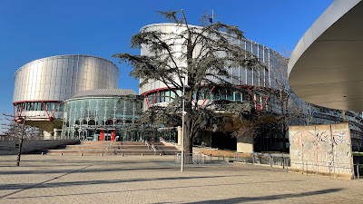 Cour européenne des droits de l'Homme à Strasbourg