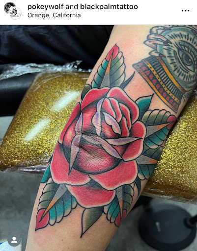 Explore 3x3 tattoo ideas for guys, creative tattoo ideas in Orange, available at Black Palm Tattoo