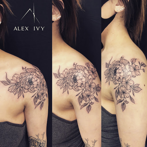 Explore koi fish sleeve tattoo ideas, creative tattoo ideas in Kent, available at Ivy Ink Tattoo