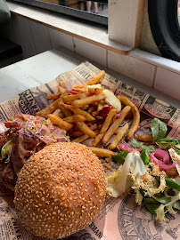 Hamburger du Restauration rapide l'Embusqué à Vierville-sur-Mer - n°18