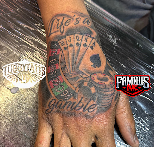 Explore tattoo ideas alice in wonderland, creative tattoo ideas in Hammond, available at Famous Ink, Inc.