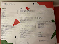 Carte du Pizzeria da Gino à Düsseldorf