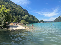 Foto von Plage de la Colonne und die siedlung