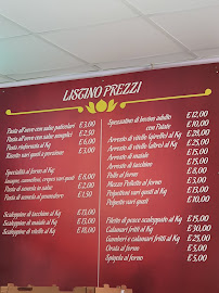 Menu du La Buona Cucina Ciociara à Castrocielo