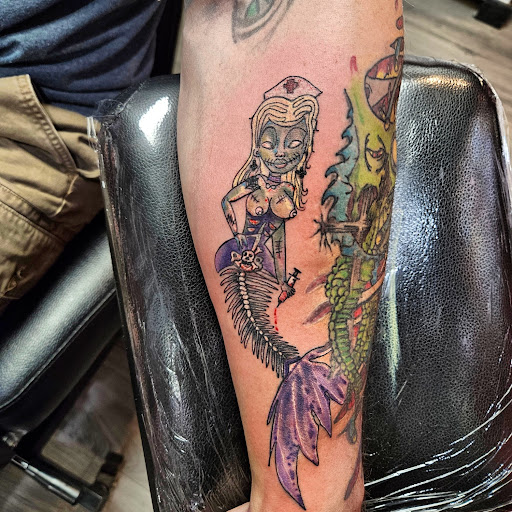 Explore godparent tattoo ideas, creative tattoo ideas in Cumberland, available at Queen City Ink