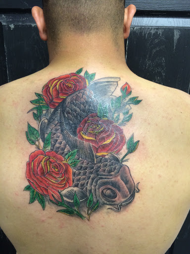 Explore mens upper arm tattoo ideas, creative tattoo ideas in Fort Worth, available at Fort Worth Tattoo Shop