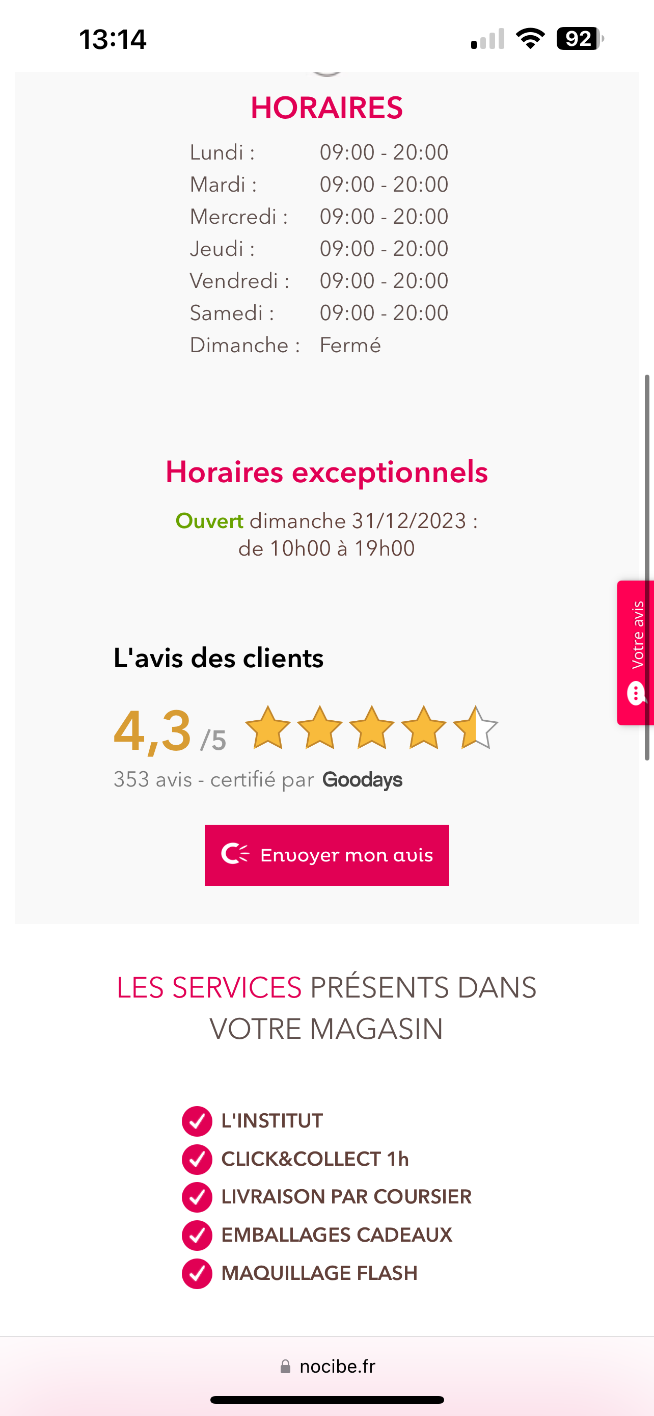 Photo n° 1 de l'avis de Cynthia.o fait le 31/12/2023 à 12:16