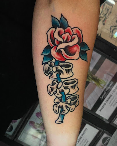 Explore dog paw tattoo ideas, creative tattoo ideas in Georgetown, available at Iron Rite Tattoo South