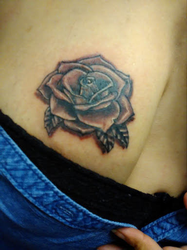 Explore rocket tattoo ideas, creative tattoo ideas in San Antonio, available at Twisted Tattoo