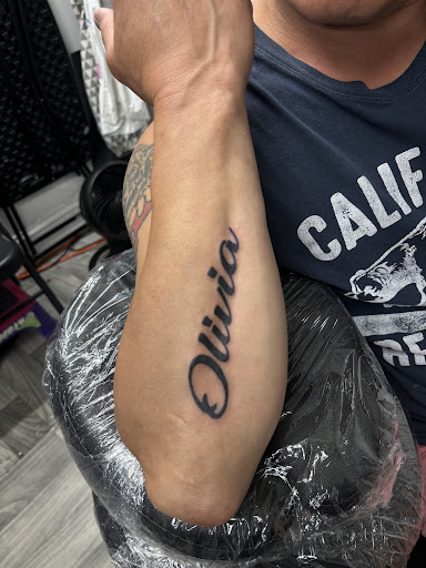 Explore tattoo words ideas for men, creative tattoo ideas in Mattapan, available at Famous Touch Tattoos