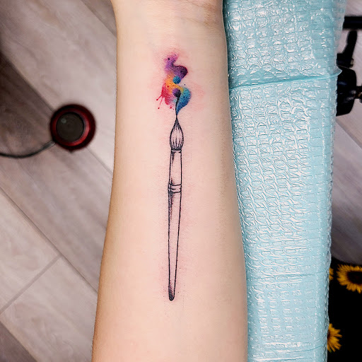 Explore tattoo ideas back arm, creative tattoo ideas in Nashville, available at Titan Tattoo