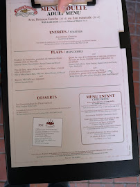 Plaza Gardens Restaurant à Chessy menu