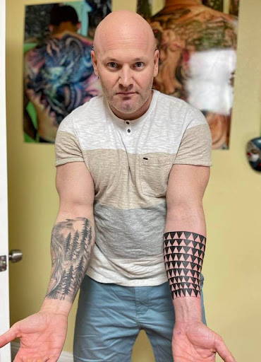 Explore king of the hill tattoo ideas, creative tattoo ideas in Garden Grove, available at Anna Hang Tattoo