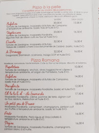 Pizzeria Margherita à Soorts-Hossegor (le menu)