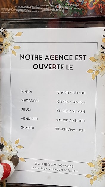 Agence Jeanne d'Arc Voyages à Rouen (Seine-Maritime 76)