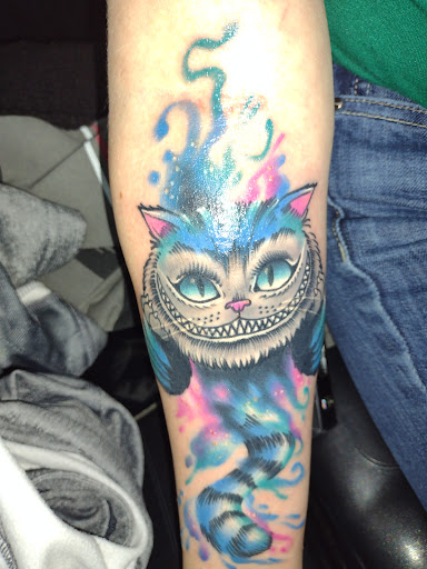 Explore mechanic sleeve tattoo ideas, creative tattoo ideas in Greenville, available at Texas Tattoos and Art Gallery