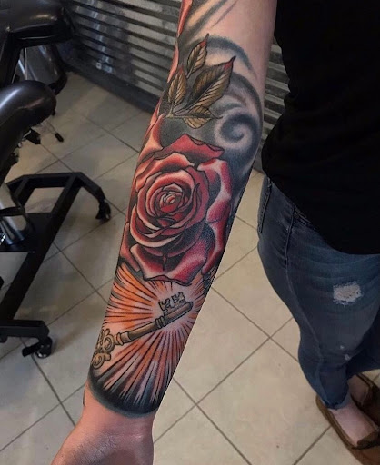 Find music tattoo ideas for men for your next unique tattoo in Wakefield at Wakefield Tattoo