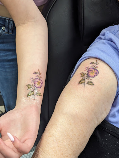Explore watercolor tattoo ideas, creative tattoo ideas in Summerfield, available at Diamond Tattoos & Body Piercings