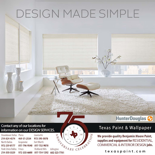 Paint Store «Texas Paint & Wallpaper (North Dallas)», reviews and photos, 12835 Preston Rd Suite 217, Dallas, TX 75230, USA