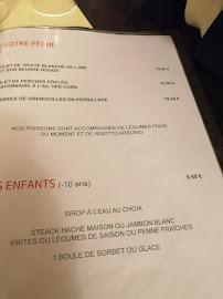 Restaurant l'Ecuelle à Aix-les-Bains menu