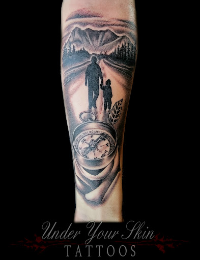 Explore wrist tattoo name ideas, creative tattoo ideas in Green Cove Springs, available at Under Your Skin Tattoos