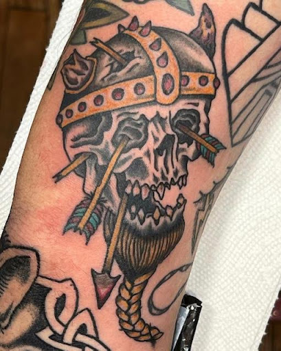 Explore solar system tattoo ideas, creative tattoo ideas in Brooklyn, available at Hand of Glory Tattoo & Piercing