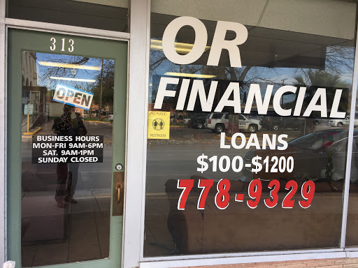 O R Financial Services in Del Rio, Texas