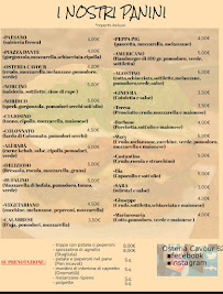 Menu du Osteria Cavour 62 à Villapiana