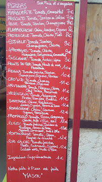 La Table de Rive Gauche à Sérignan menu