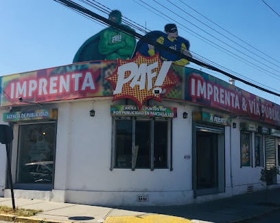 Imprenta y Vía Pública PAF | Letreros | Pendones | Adhesivos | Stickers | Imanes | Quillota