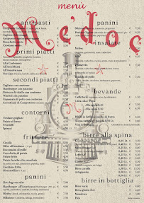 Carte du Pizzeria Medoc à San Benedetto del Tronto