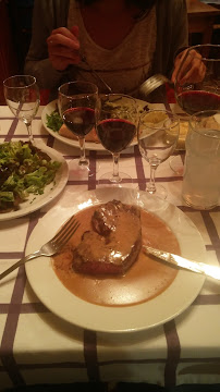 Steak du Restaurant français Auberge Pyrénées Cévennes à Paris - n°2