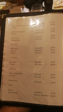 Restaurant Osteria La Bistecca à Milan - menu / carte