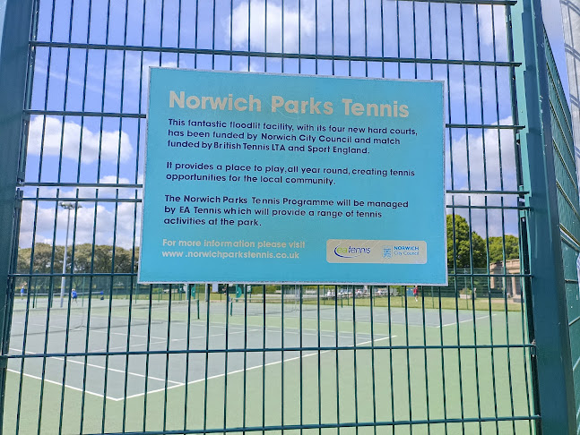 Eaton Park Tennis Courts - Norwich Parks Tennis - Sports Complex