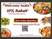 Welcome India Lieferservice à Hamburg menu